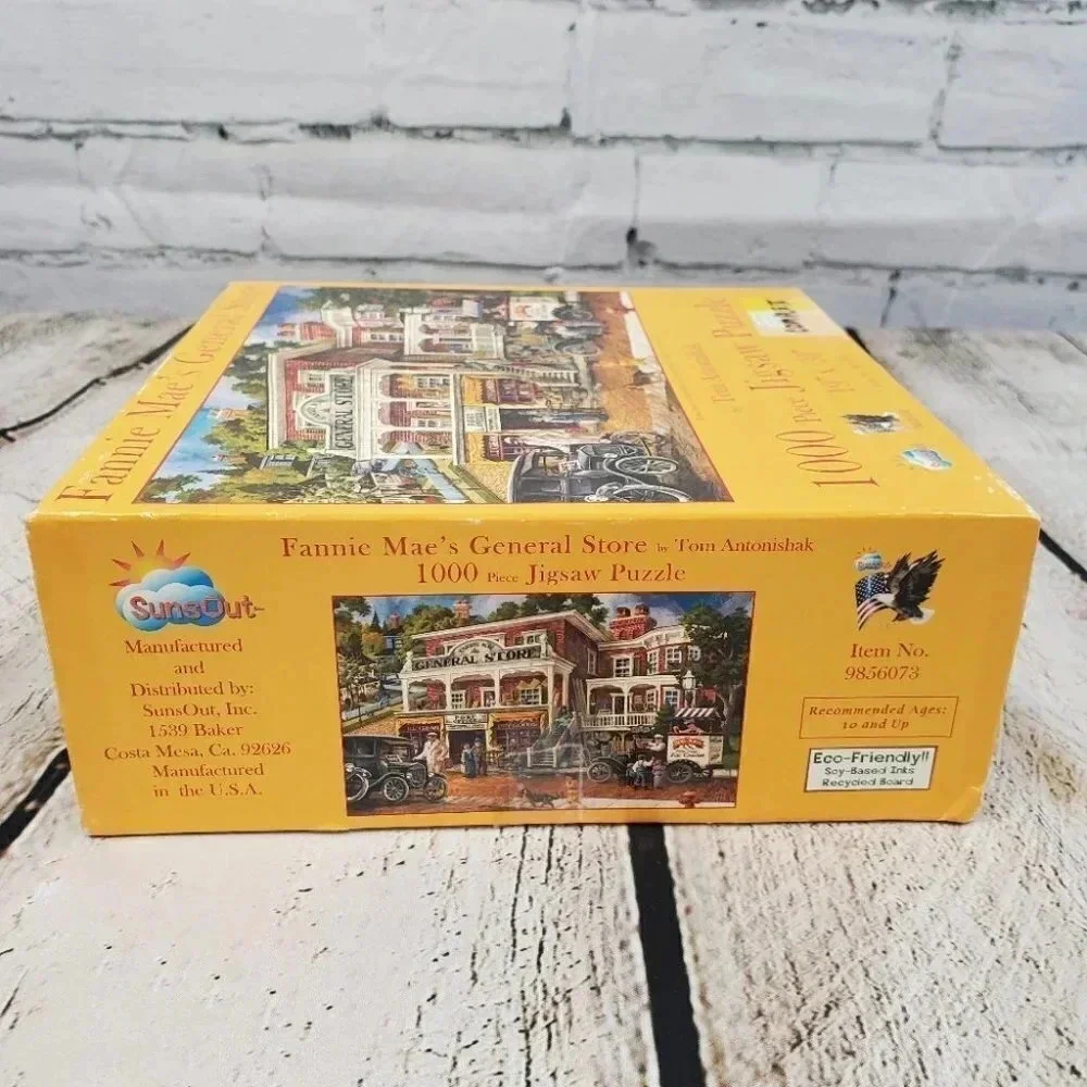 Fannie Mae's General Store 1000p Jigsaw Puzzle by Tom Antonishak